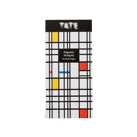 Piet Mondrian magnetic notepad